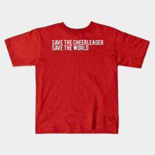 Save the cheerleader, save the world - Heroes Kids T-Shirt